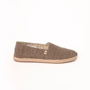 Bronca brand  slip ons ALPARGATA OLIVE 
Size: M8 | W9